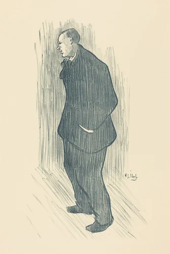 Actor by Henri Gabriel Ibels, portfolio, 1893