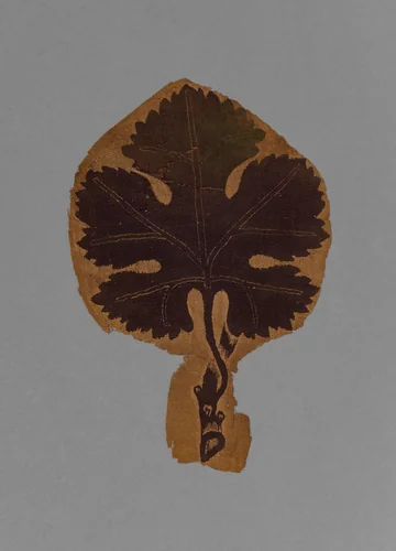 Grape Leaf from a Curtain by Unknown, textile, 400-599