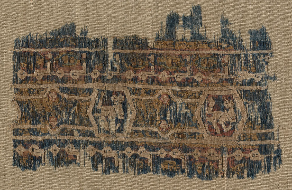 Fragment of a Tiraz-Style Textile by Unknown, textile, 1081-1094