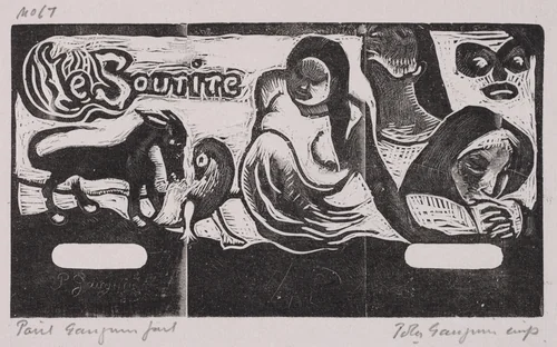 Tahitian and Noa Noa Series by Paul Gauguin, print, 1893-1894