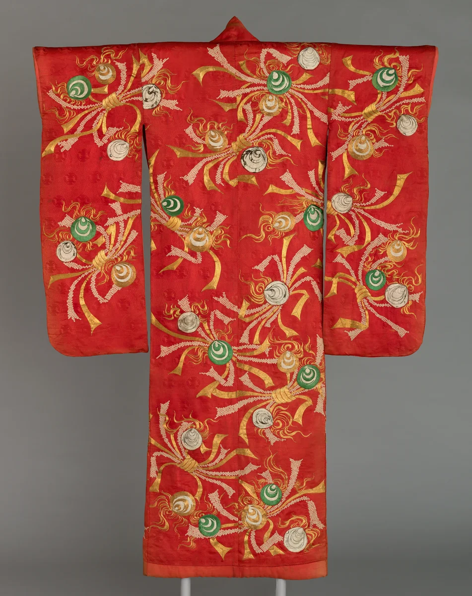 Uchikake by Japan, textile, 1775-1800