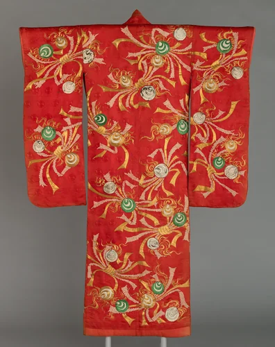 Uchikake by Japan, textile, 1775-1800