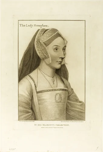 The Lady Henegham by Francesco Bartolozzi, print, 1796