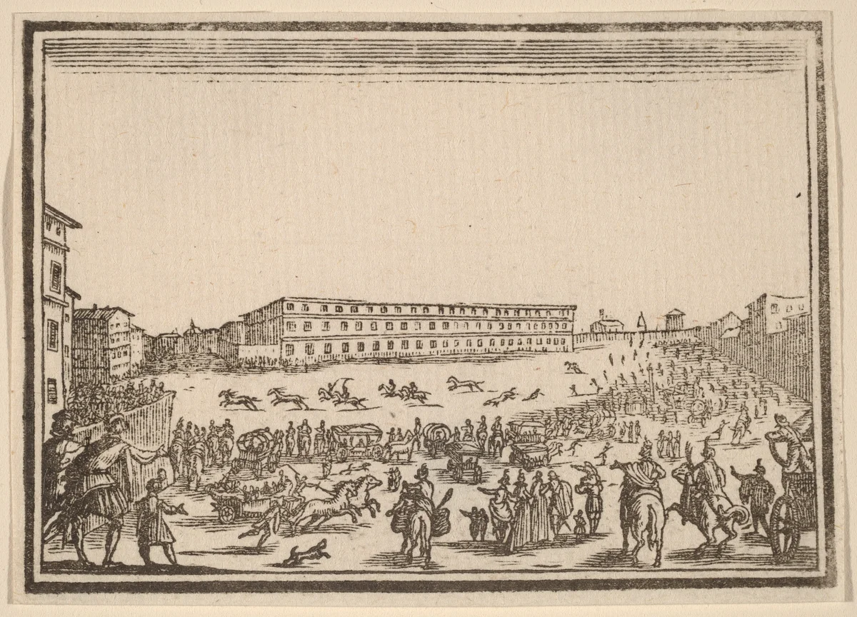 Piazza Presso alla Porta al Prato by Edouard Eckman
Jacques Callot, print, 1621