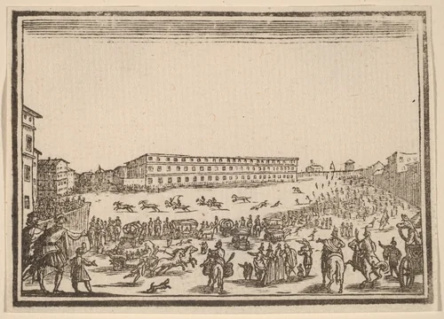 Piazza Presso alla Porta al Prato by Edouard Eckman
Jacques Callot, print, 1621