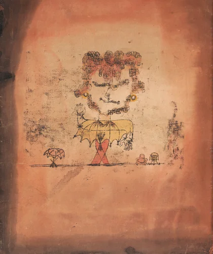 Sganarelle,1922 by Paul Klee, drawing
