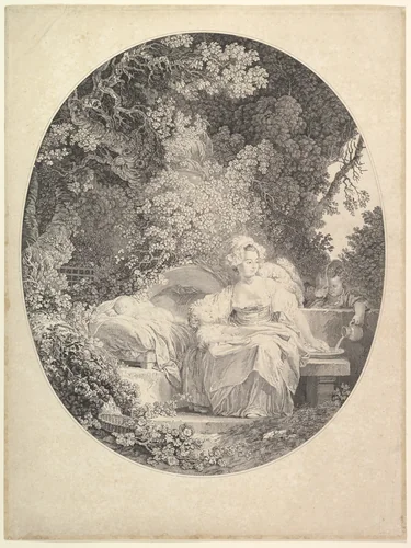 La Bonne Mere by Nicolas de Launay, print, 1750-1792