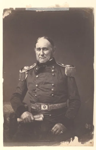 Major General David E. Twiggs by Mathew Brady, photograph, 1857-1861