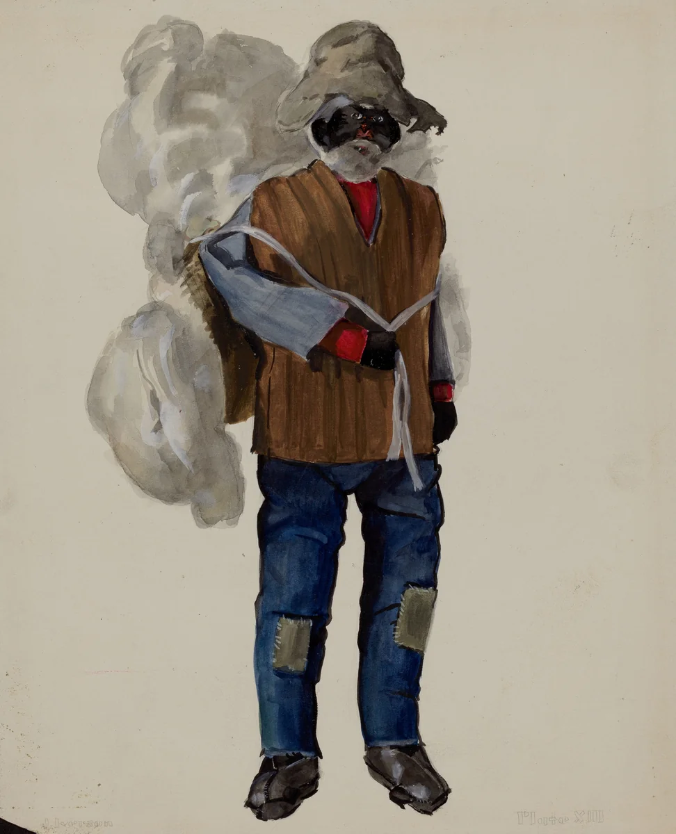 Costume Doll by Jane Iverson, index of american design, 1936