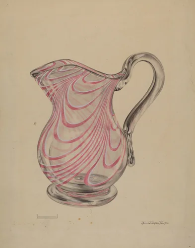 Cream Pitcher by John Tarantino, index of american design, 1936