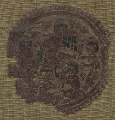 Segmentum with Musicians by Unknown, textile, 650-899