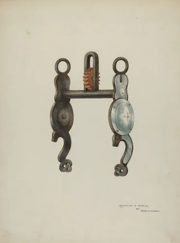 Bit by Raymond E. Noble Harry Mann Waddell, index of american design, 1939