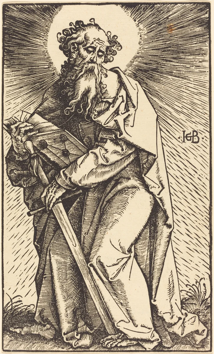 Saint Paul by Hans Baldung Grien, print, 1519
