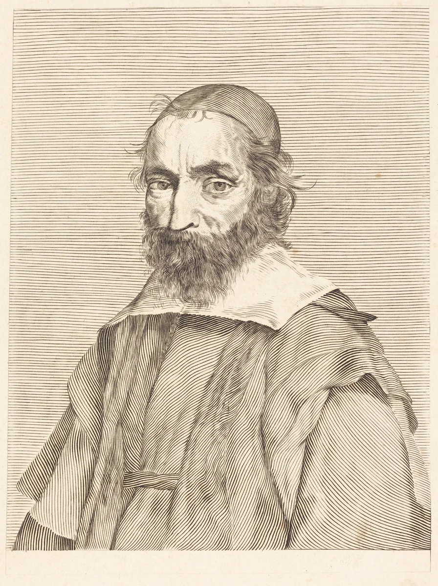 Nicolas-Claude Fabri de Peiresc by Claude Mellan, print, 1637