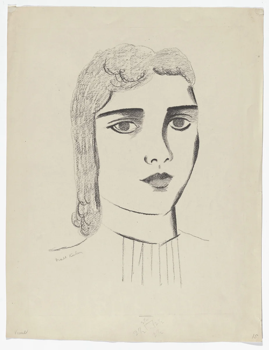 Vessel by Walt Kuhn, print, 1924