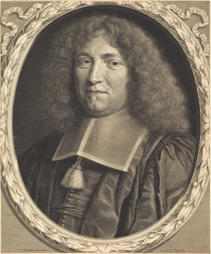 Chancellor Boucherat by Robert Nanteuil, print, 1677