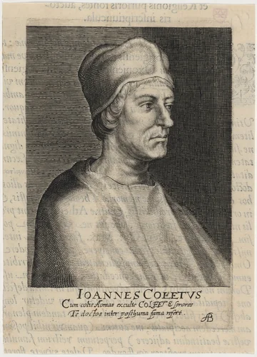 John Colet, Dean of Saint Paul's by Magdalena van de Passe
Willem de Passe, print, 1620