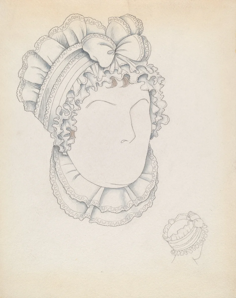 Headdress by Eva Noe, index of american design, 1937