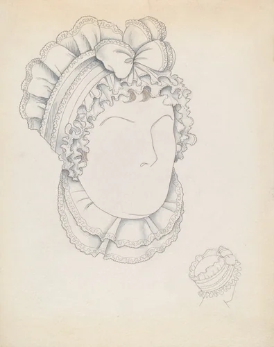 Headdress by Eva Noe, index of american design, 1937
