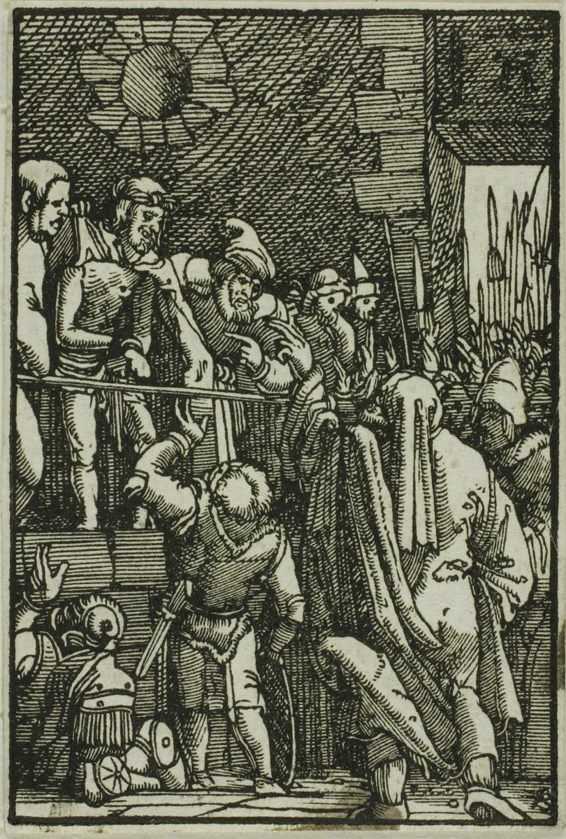 Ecce Homo, from The Fall and Redemption of Man by Albrecht Altdorfer, print, 1510-1518