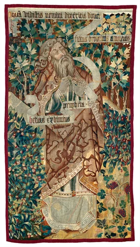 Elias (fragment) from The Transfiguration of Christ by Franco-Flemish, textile, 1460-1470