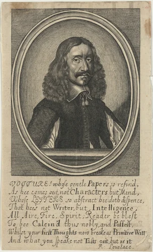 Vincent Voiture by William Faithorne, print, 1670