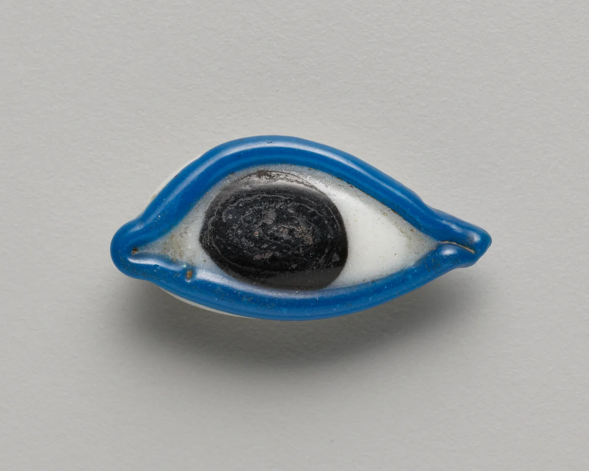 Amulet of a Left Eye by Egyptian, metalwork, -1550--332
