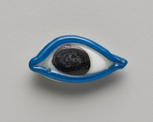 Amulet of a Left Eye by Egyptian, metalwork, -1550--332