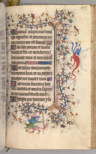 Hours of Charles the Noble, King of Navarre (1361-1425): fol. 240r, Text by Master of the Brussels Initials and Associates, book, 1400-1410