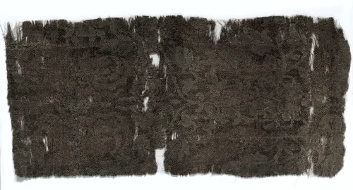 Silk Fragment by Unknown, textile, 1350-1399