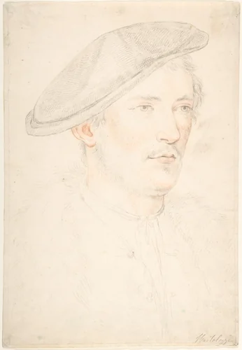 Anonymous portrait by Francesco Bartolozzi, drawing, 1789-1807