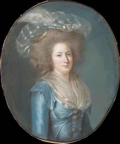 Madame Elisabeth de France (1764–1794) by Adélaïde Labille-Guiard, drawing, 1782-1792
