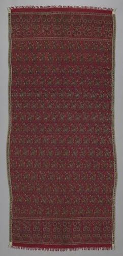 Long Shawl by India, textile, 1800-1815