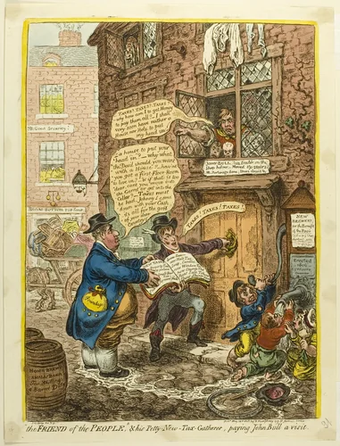 Friend of the People by James Gillray, print, 1806