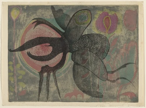 Composition by Harry van Kruiningen, print, 1921