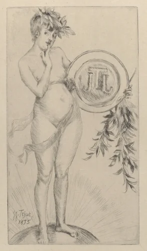 First Frontispiece (with the Monogram) by James Tissot, print, 1875