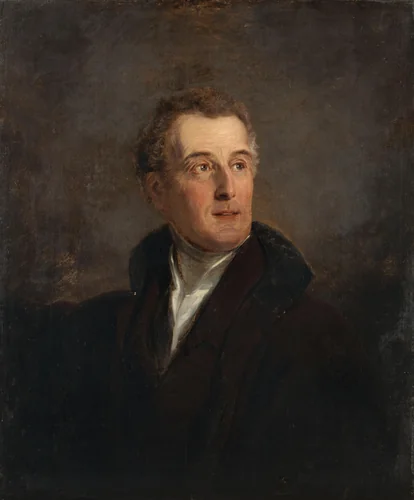 Portrait Study of Arthur Wellesley, Duke of Wellington by Jan Willem Pieneman, painting, 1821