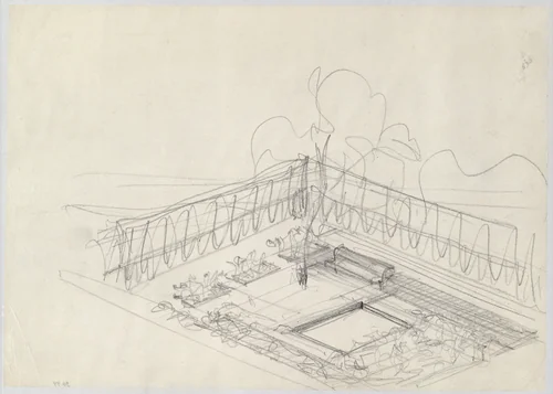 Wolf House, Gubin, Poland by Ludwig Mies van der Rohe, mies van der rohe archive, 1925
