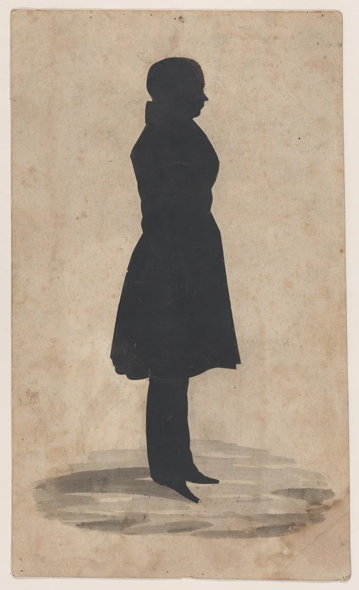 Silhouette of John Quincy Adams by William Henry Brown, other, 1828-1883