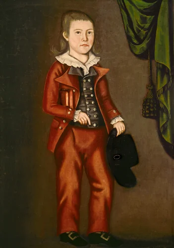 Charles Adams Wheeler by The Beardsley Limner, painting, 1790