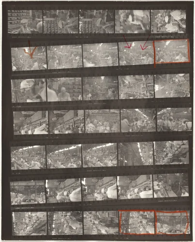 Guggenheim 100/Americans 50/Ford 23--Detroit by Robert Frank, photograph, 1955