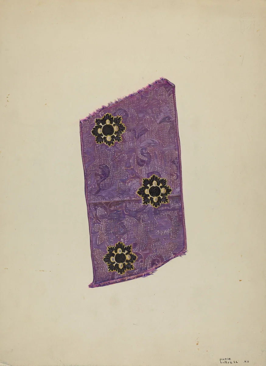 Ribbon by Marie Lutrell, index of american design, 1940