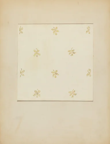 Wall Paper by George Robin, index of american design, 1937