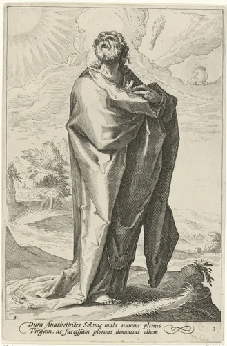 Jeremia by Unknown, print, 1589