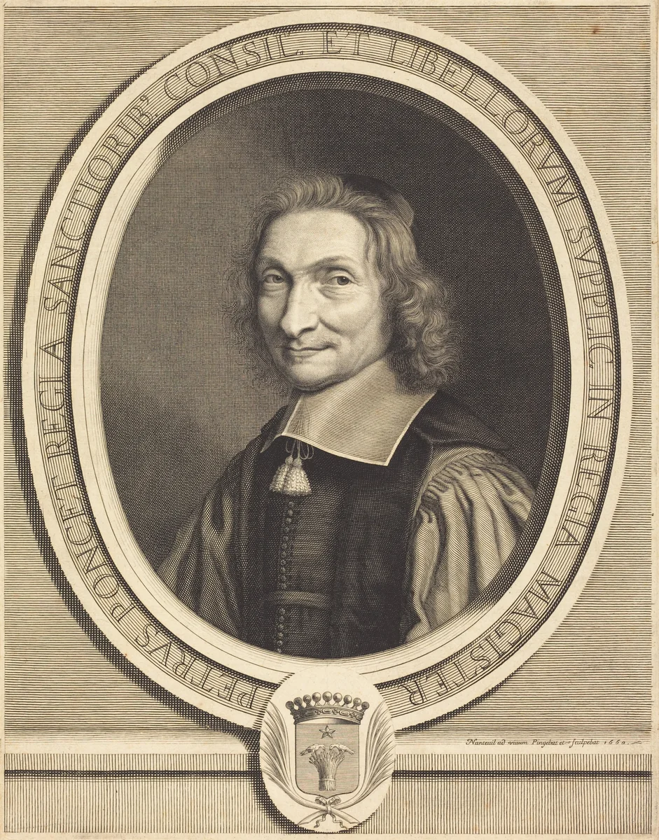 Pierre Poncet by Robert Nanteuil, print, 1660