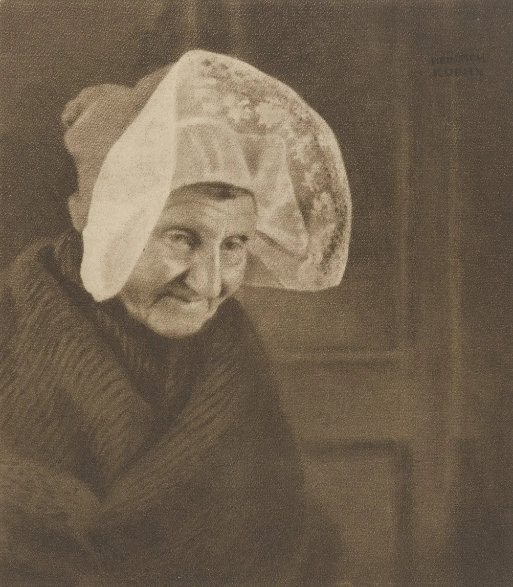 Bildnis by Heinrich Kühn, photograph, 1902