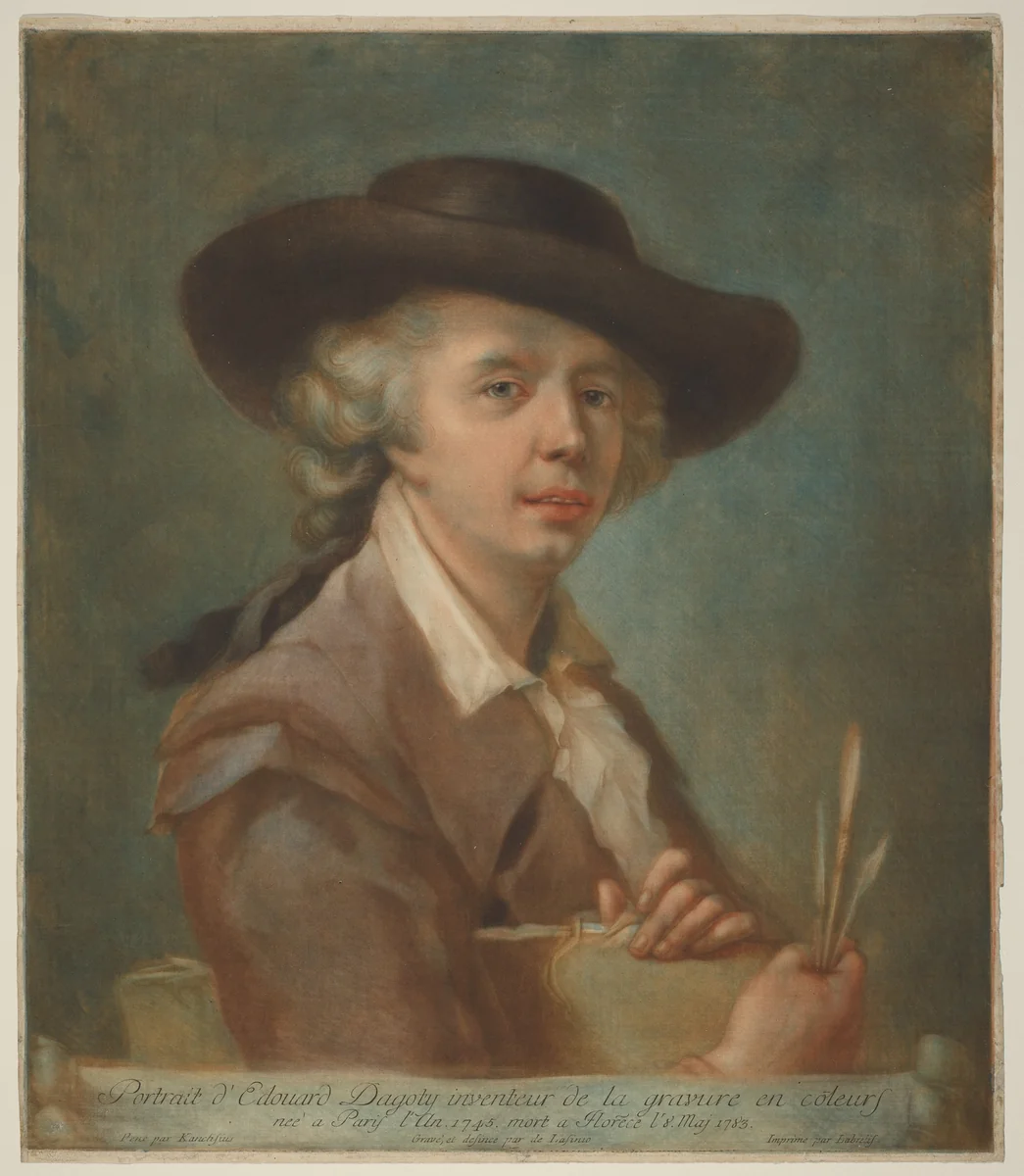 Edouard Gautier d'Agoty by Carlo Lasinio
Johann Ernst Heinsius, print, 1783