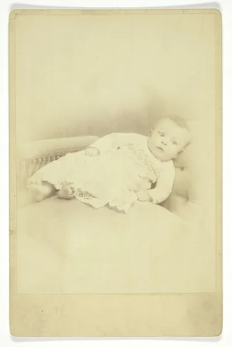 Untitled (Portrait of Infant) by Artist Unknown, photograph, 1850-1899