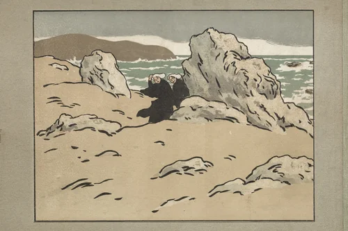 The Wandering Jew: Back Cover by Henri Rivière, other, 1896