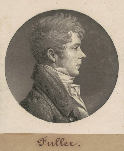 John Coles III by Charles B. J. Févret de Saint-Mémin, print, 1803-1813